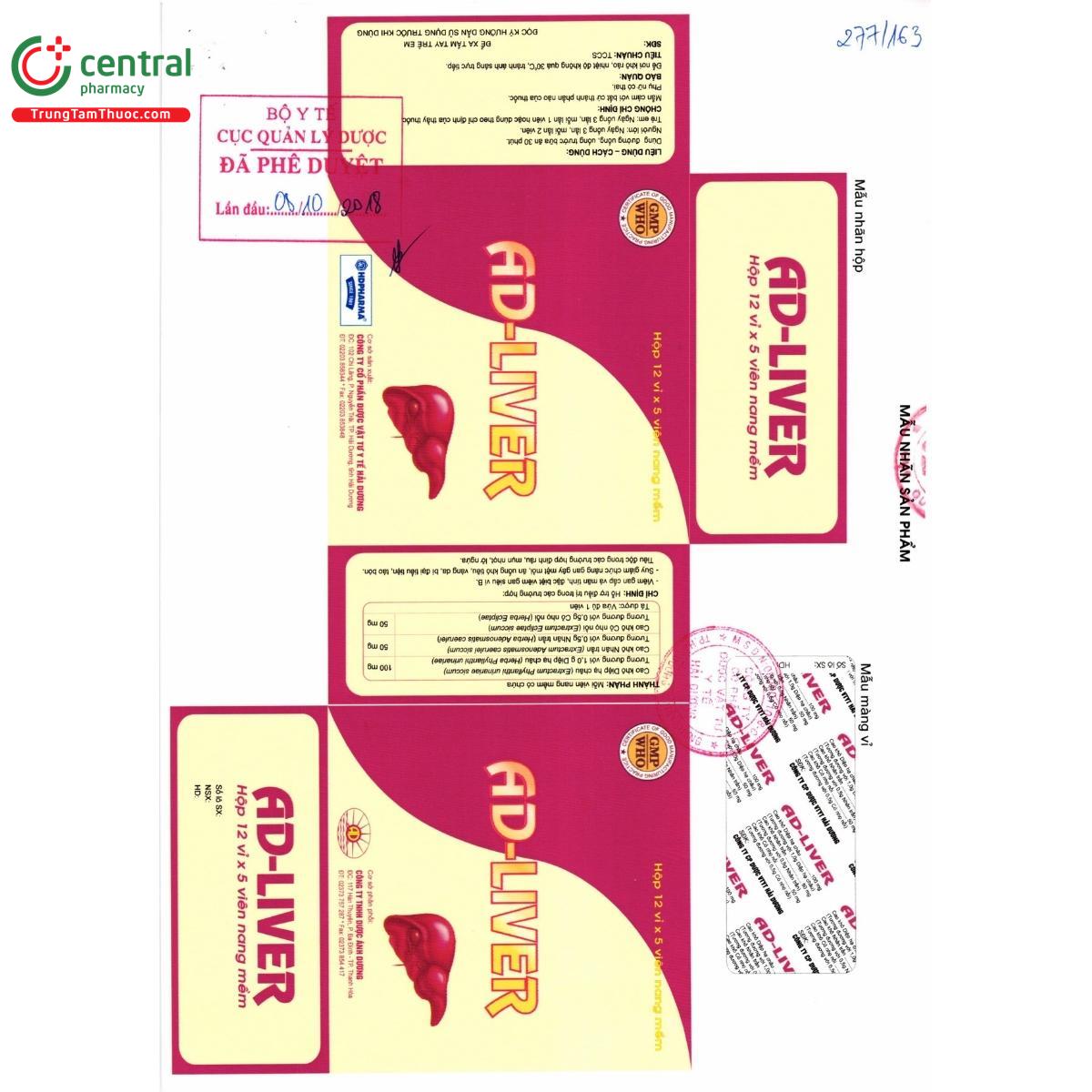 thuoc ad liver 2 G2280 thuoc ad liver 2 G2280