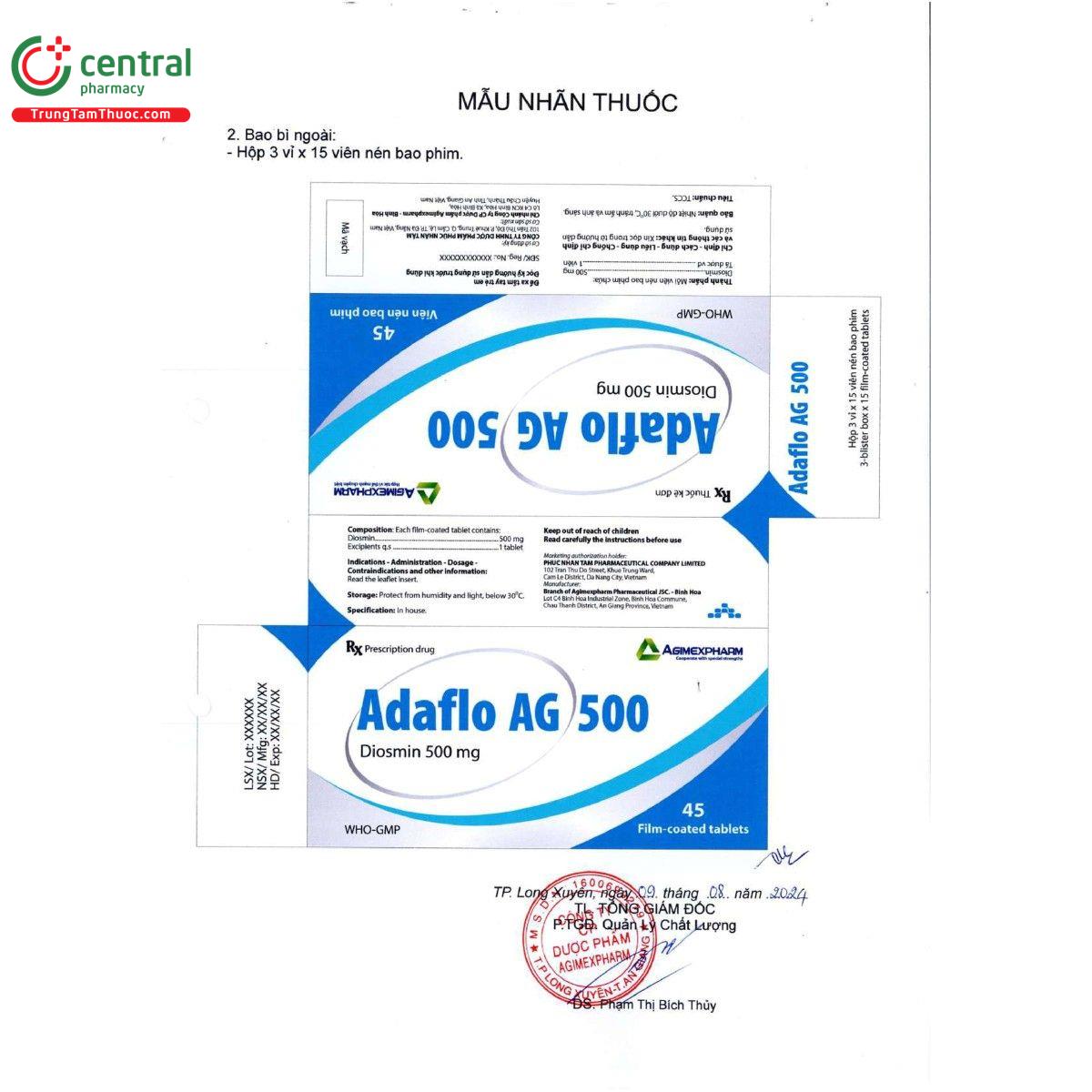 thuoc adaflo ag 500mg 13 M5218 thuoc adaflo ag 500mg 13 M5218