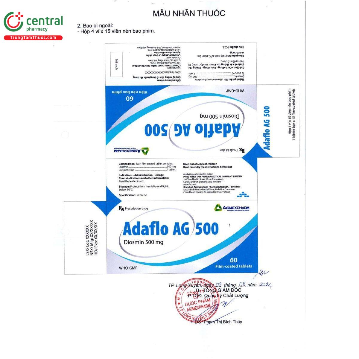 thuoc adaflo ag 500mg 14 T7845 thuoc adaflo ag 500mg 14 T7845