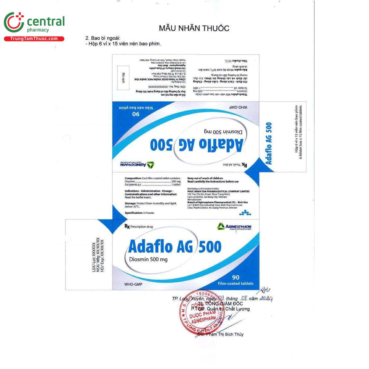 thuoc adaflo ag 500mg 15 D1572 thuoc adaflo ag 500mg 15 D1572