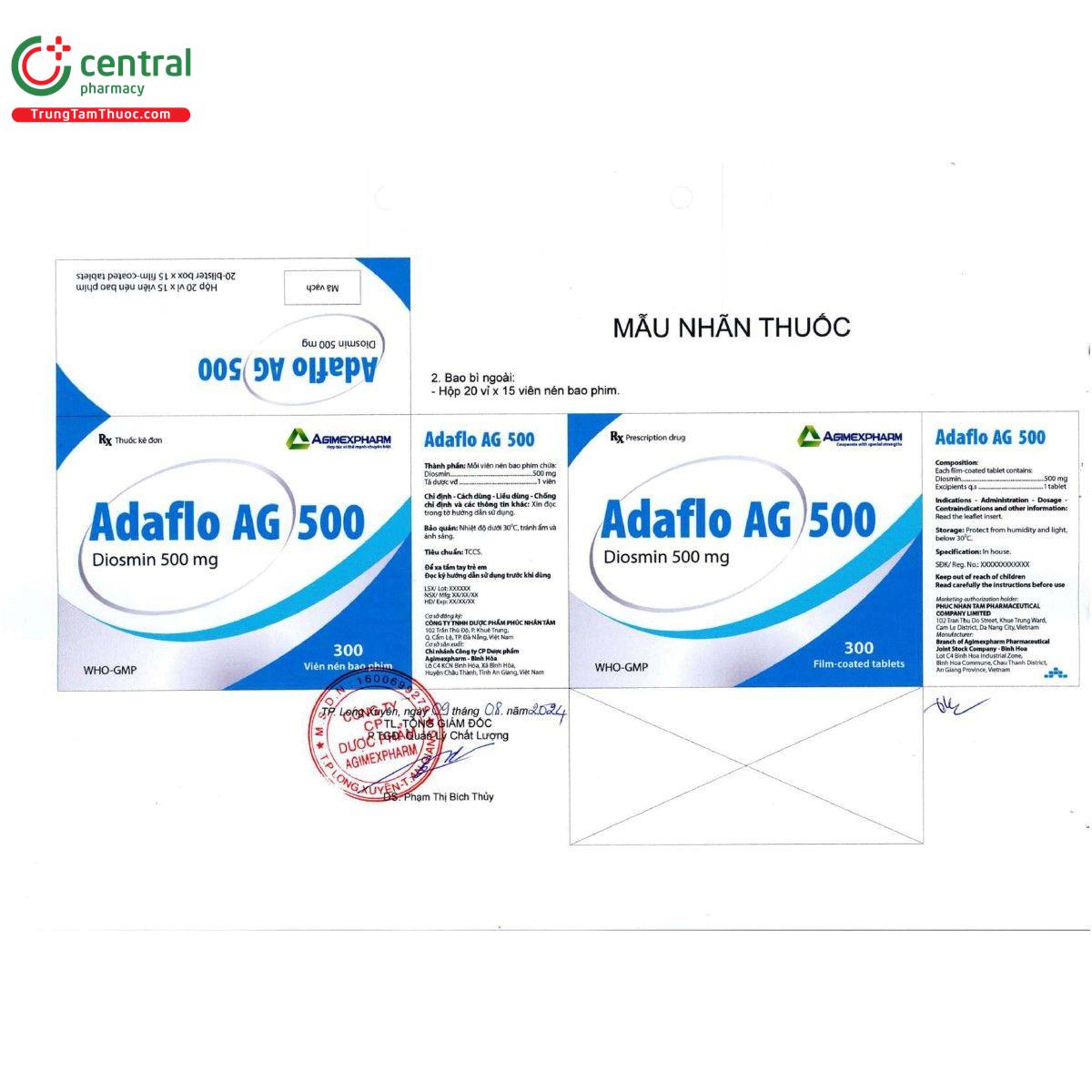 thuoc adaflo ag 500mg 19 I3238 thuoc adaflo ag 500mg 19 I3238