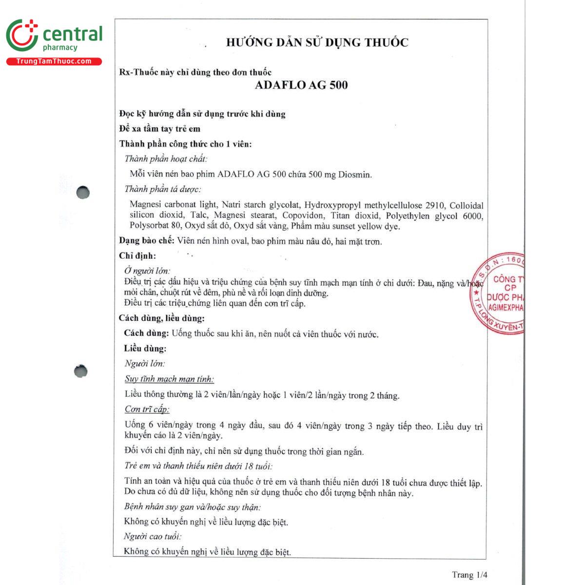 thuoc adaflo ag 500mg 20 P6066 thuoc adaflo ag 500mg 20 P6066