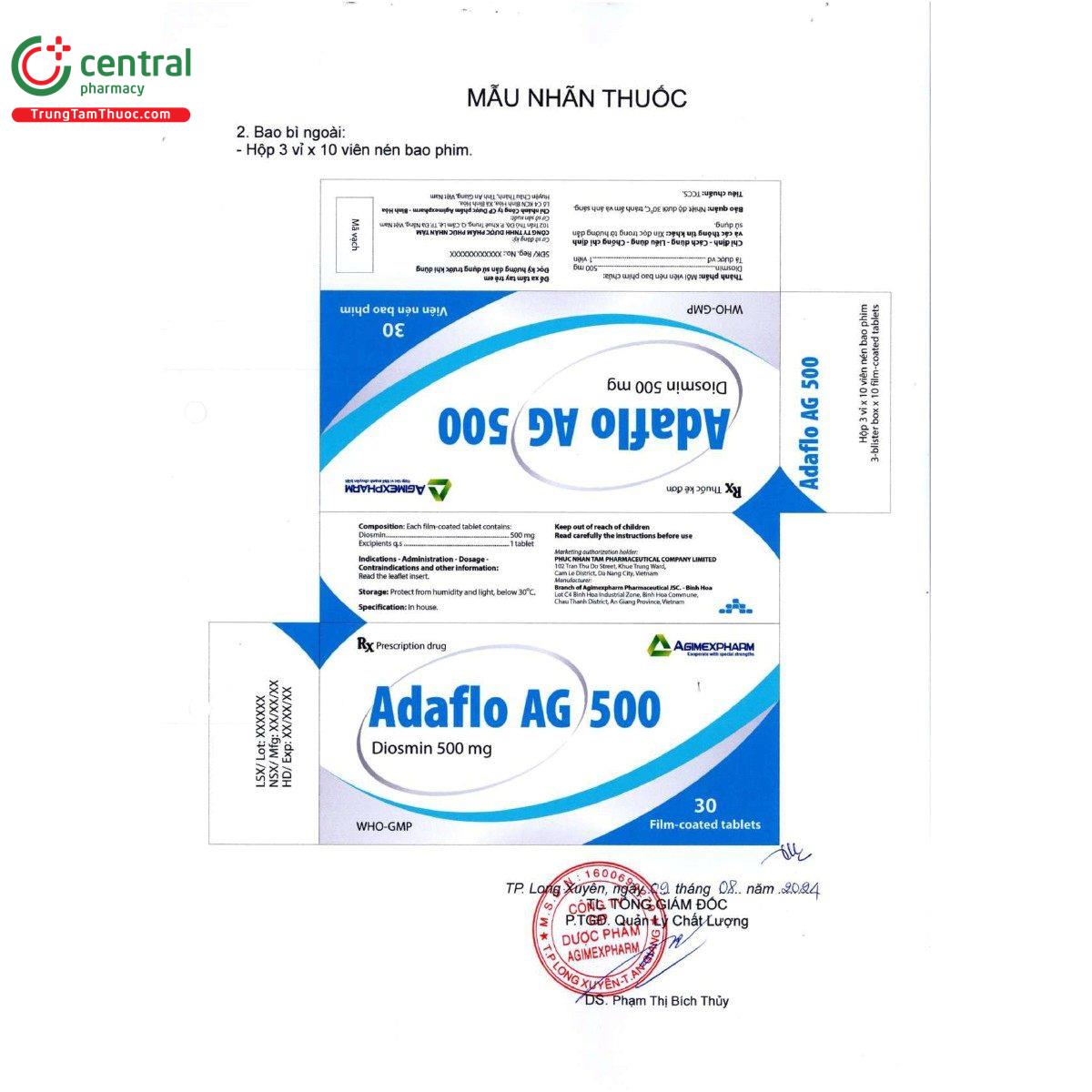 thuoc adaflo ag 500mg 4 G2386 thuoc adaflo ag 500mg 4 G2386
