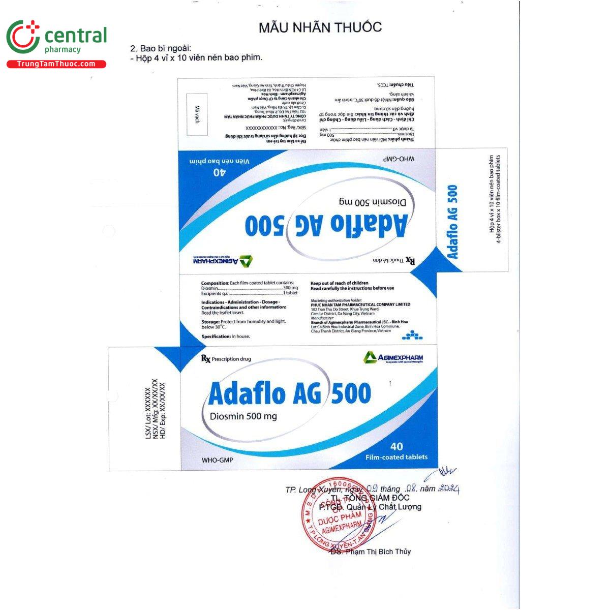 thuoc adaflo ag 500mg 5 N5023 thuoc adaflo ag 500mg 5 N5023