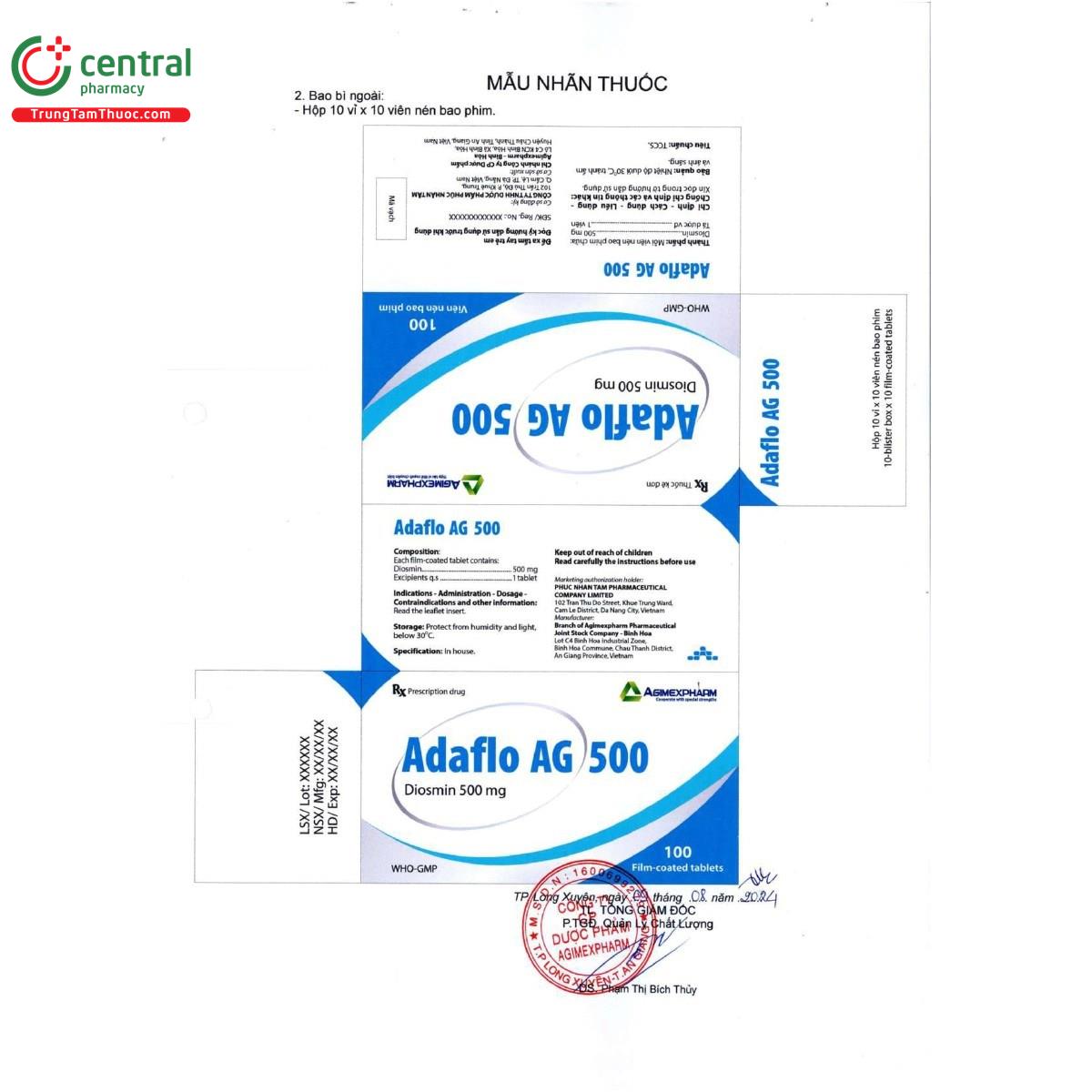 thuoc adaflo ag 500mg 8 P6100 thuoc adaflo ag 500mg 8 P6100