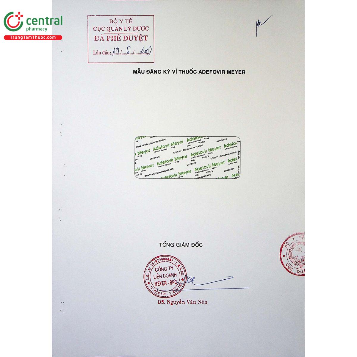 thuoc adefovir meyer 3 O6834 thuoc adefovir meyer 3 O6834