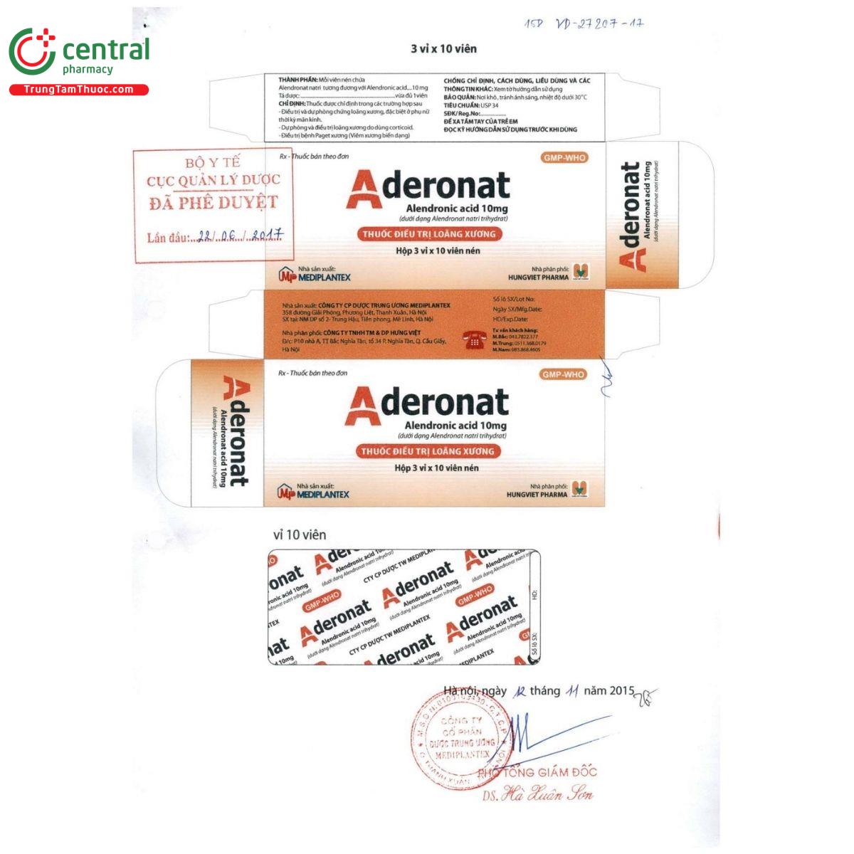 thuoc aderonat mediplantex 3 P6324 thuoc aderonat mediplantex 3 P6324