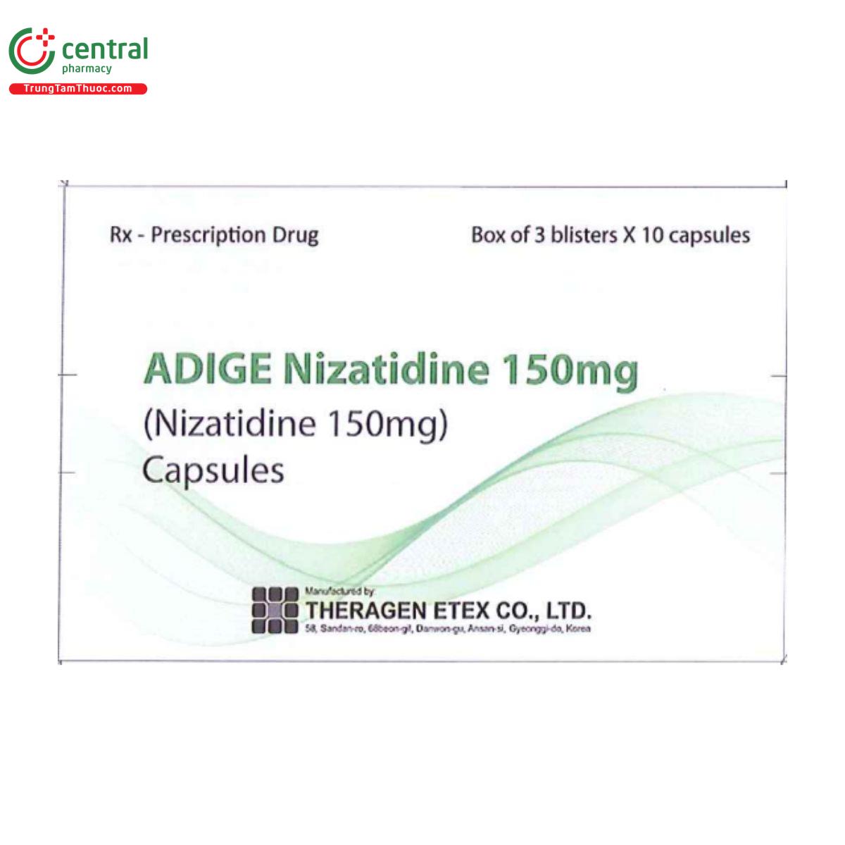 thuoc adige nizatidine 150 mg 2 G2027 thuoc adige nizatidine 150 mg 2 G2027
