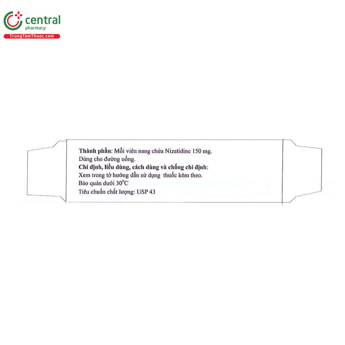 thuoc adige nizatidine 150 mg 4 T7302 thuoc adige nizatidine 150 mg 4 T7302