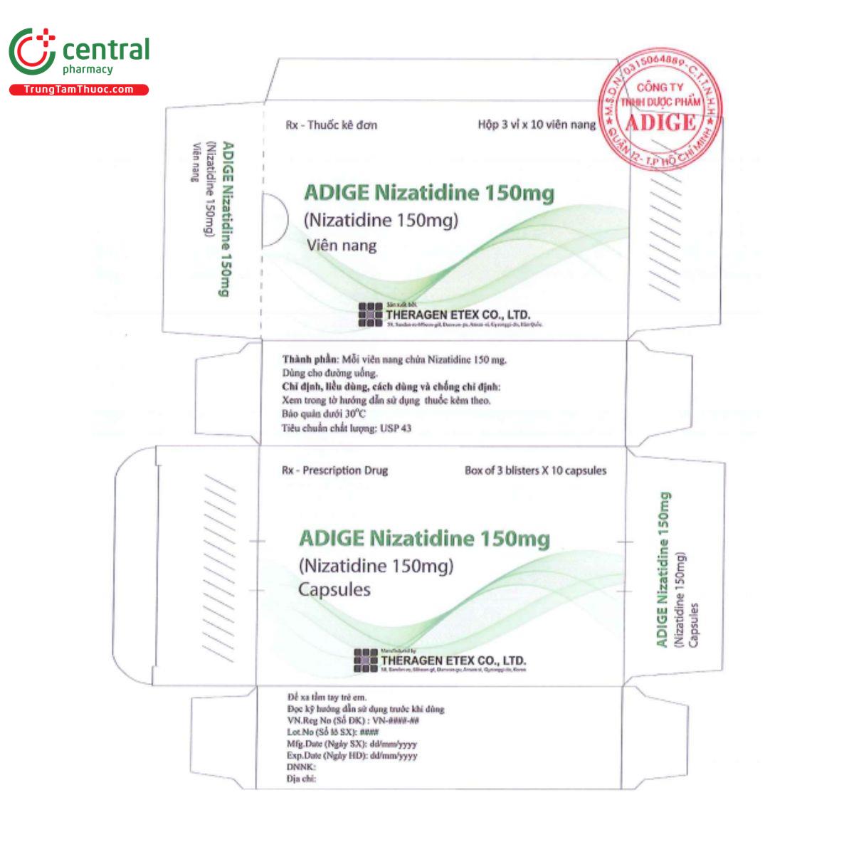 thuoc adige nizatidine 150 mg 7 R7634 thuoc adige nizatidine 150 mg 7 R7634