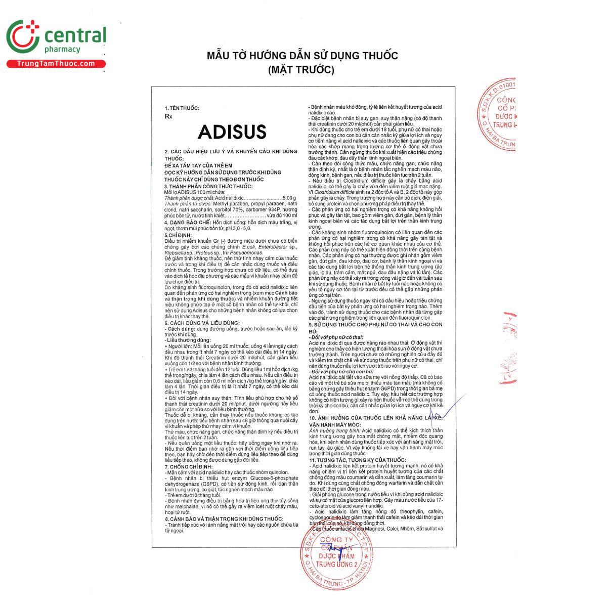 thuoc adisus 4 H2067 thuoc adisus 4 H2067