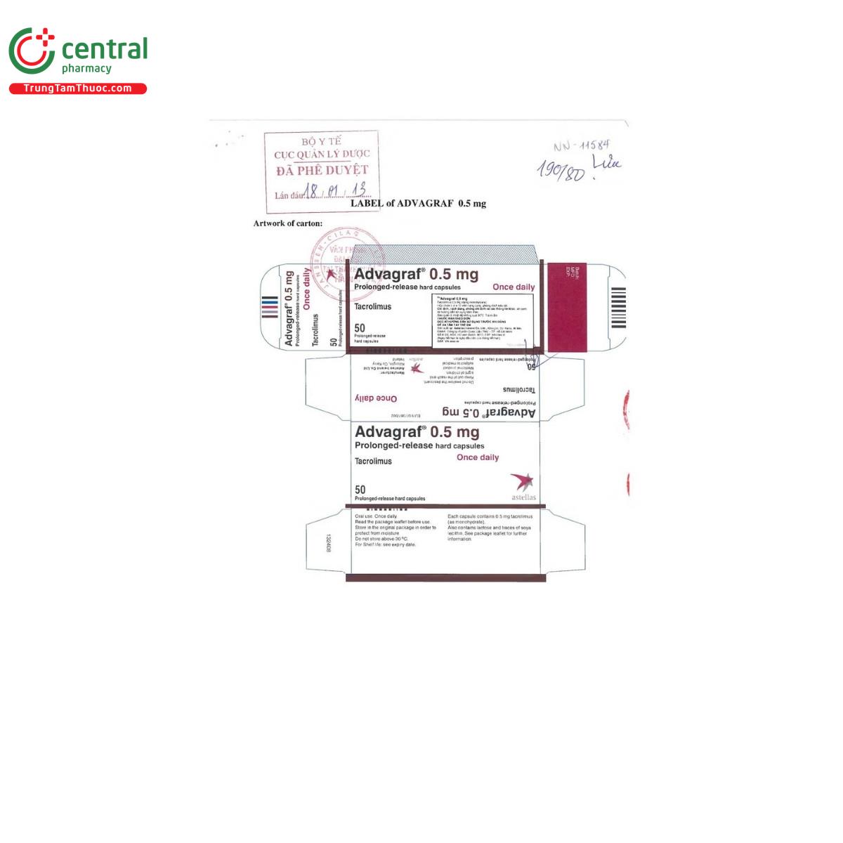 thuoc advagraf 0 5mg 2 K4050 thuoc advagraf 0 5mg 2 K4050