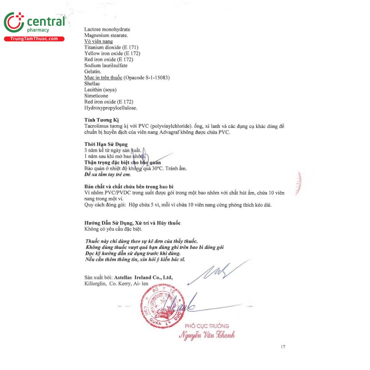 thuoc advagraf 0 5mg 20 A0703 thuoc advagraf 0 5mg 20 A0703