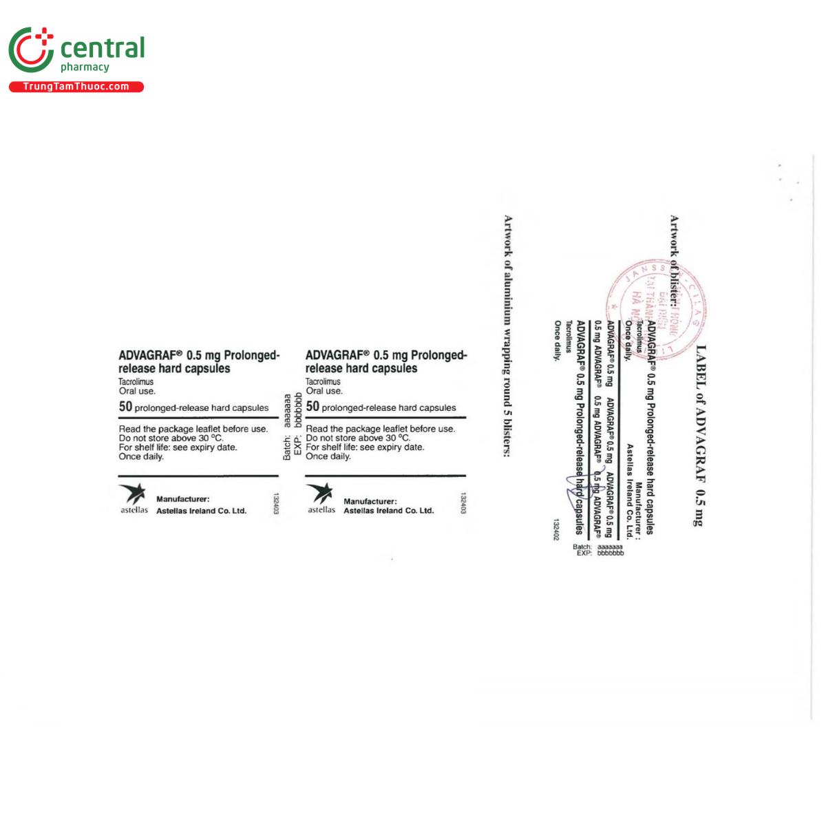 thuoc advagraf 0 5mg 3 R7686 thuoc advagraf 0 5mg 3 R7686