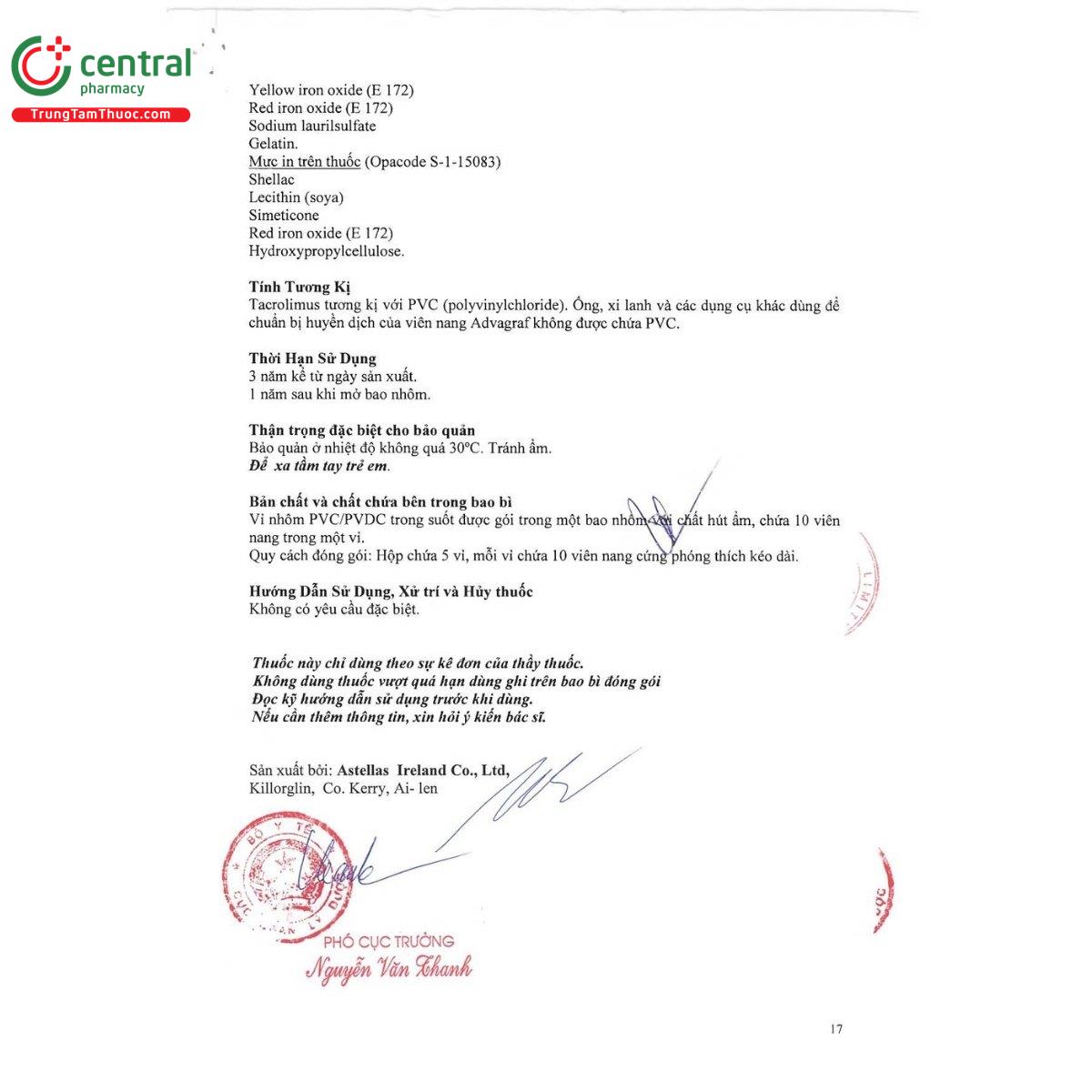 thuoc advagraf 5mg 21 S7548 thuoc advagraf 5mg 21 S7548