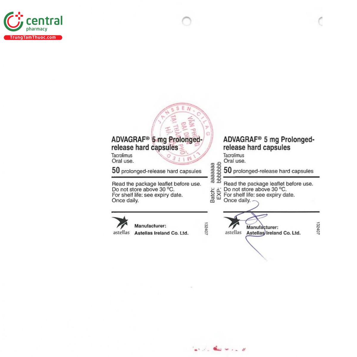 thuoc advagraf 5mg 3 L4036 thuoc advagraf 5mg 3 L4036