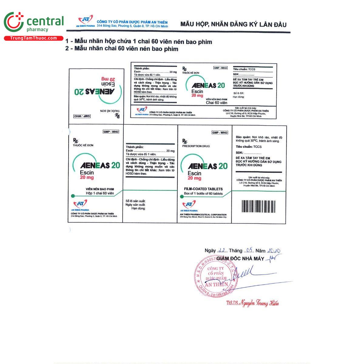 thuoc aeneas 20mg 13 U8266 thuoc aeneas 20mg 13 U8266