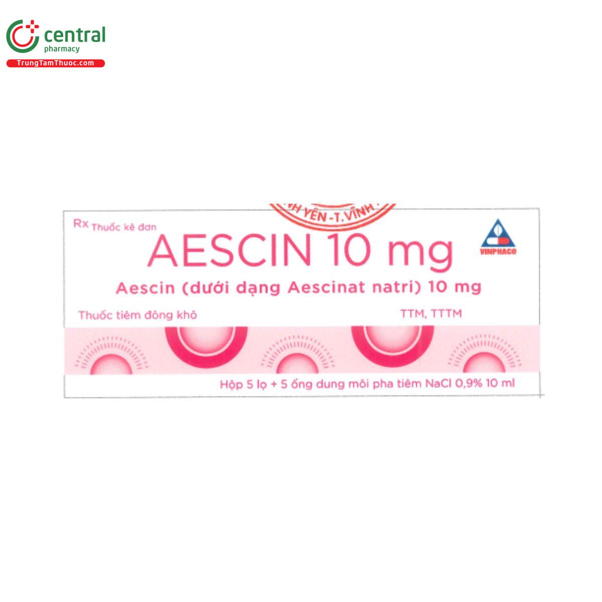 thuoc aescin 10 mg 5 Q6813