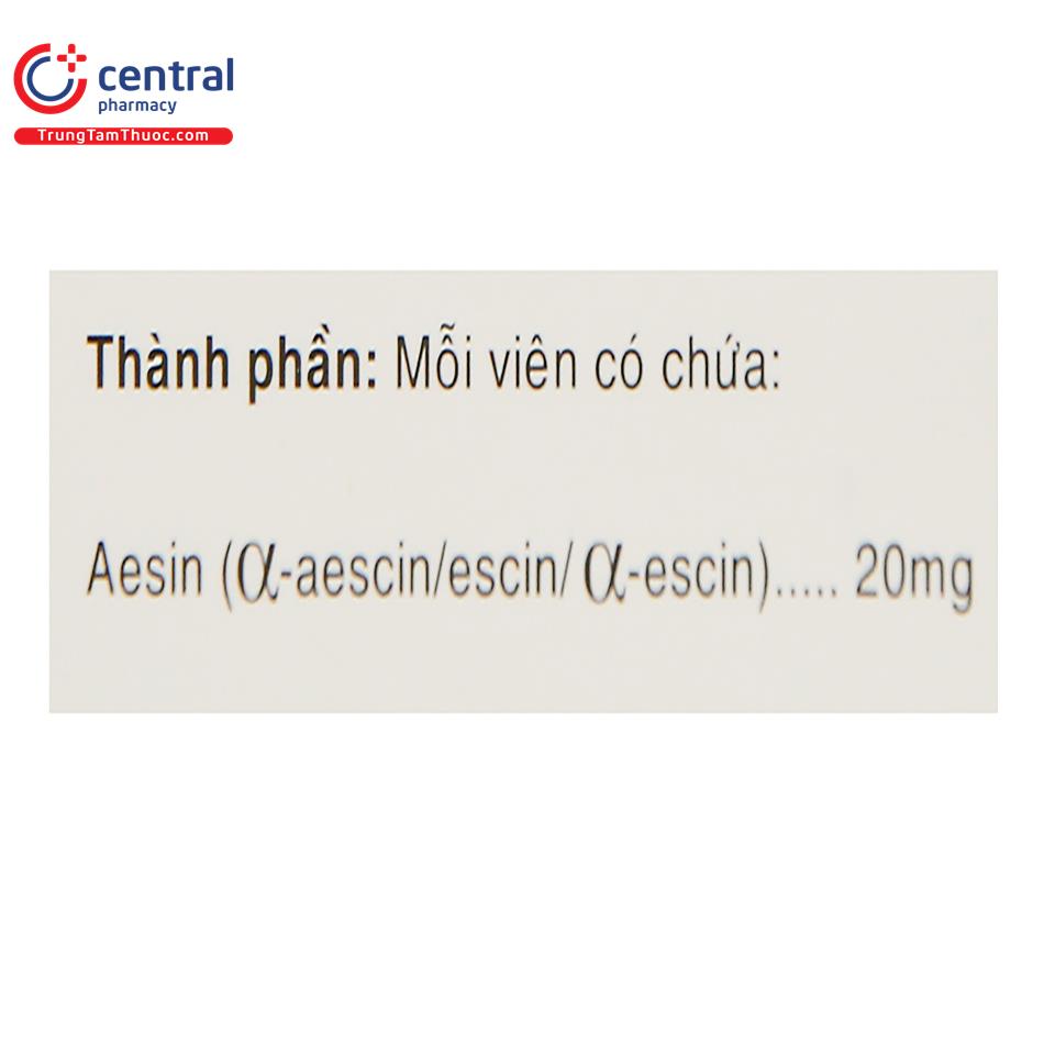 thuoc aescin 20 mg 6 A0536