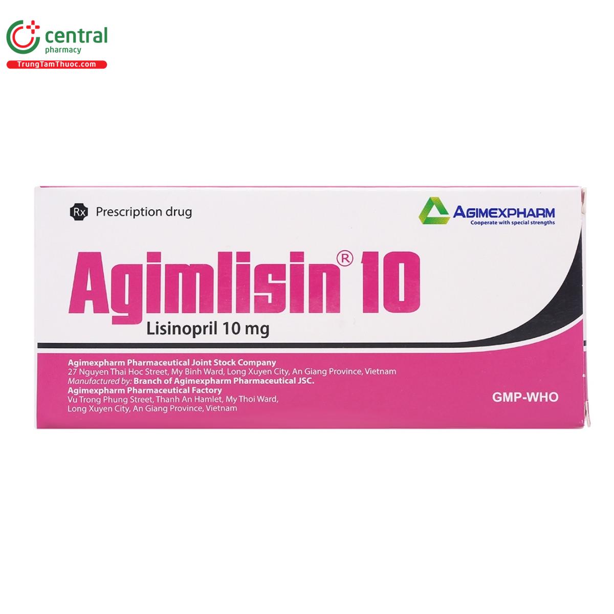 thuoc agimlisin 10 3 S7047 thuoc agimlisin 10 3 S7047