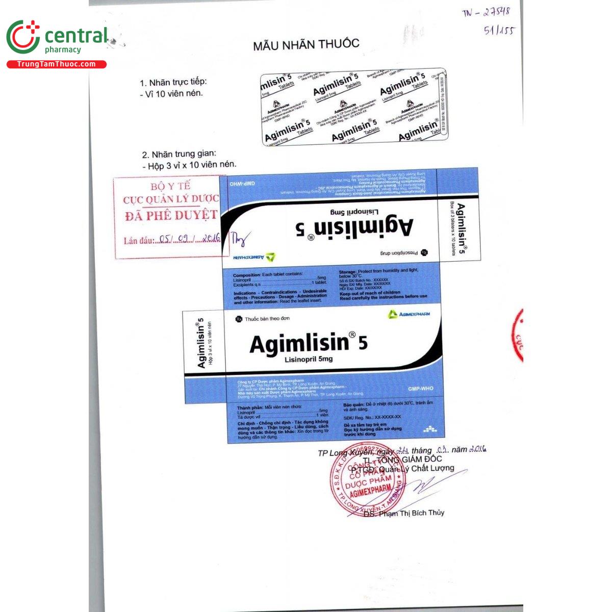 thuoc agimlisin 5 6 A0221 thuoc agimlisin 5 6 A0221