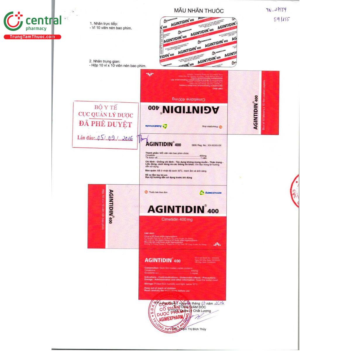 thuoc agintidin 400mg 8 U8230 thuoc agintidin 400mg 8 U8230