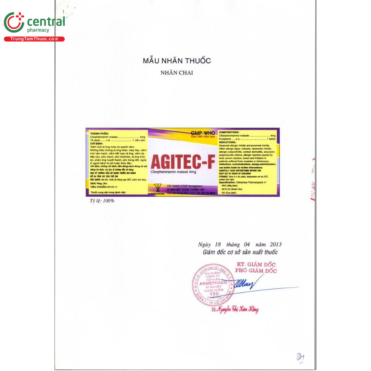 thuoc agitec f 4mg 6 L4110 thuoc agitec f 4mg 6 L4110