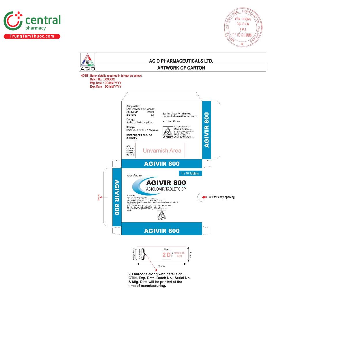 thuoc agivir 800mg 1 D1081