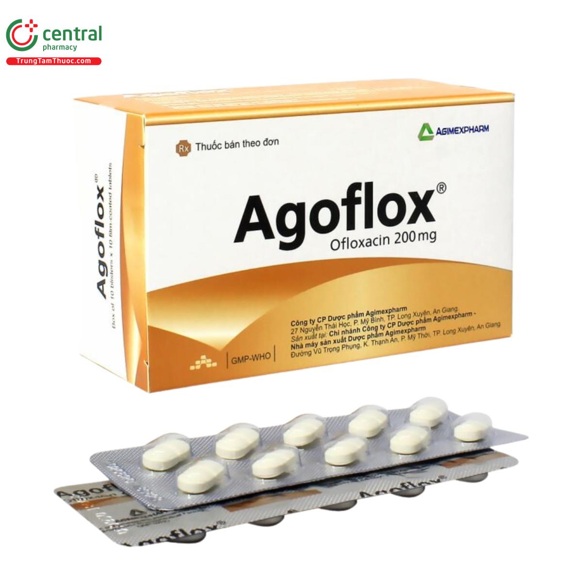 thuoc agoflox 200mg 1 O5110