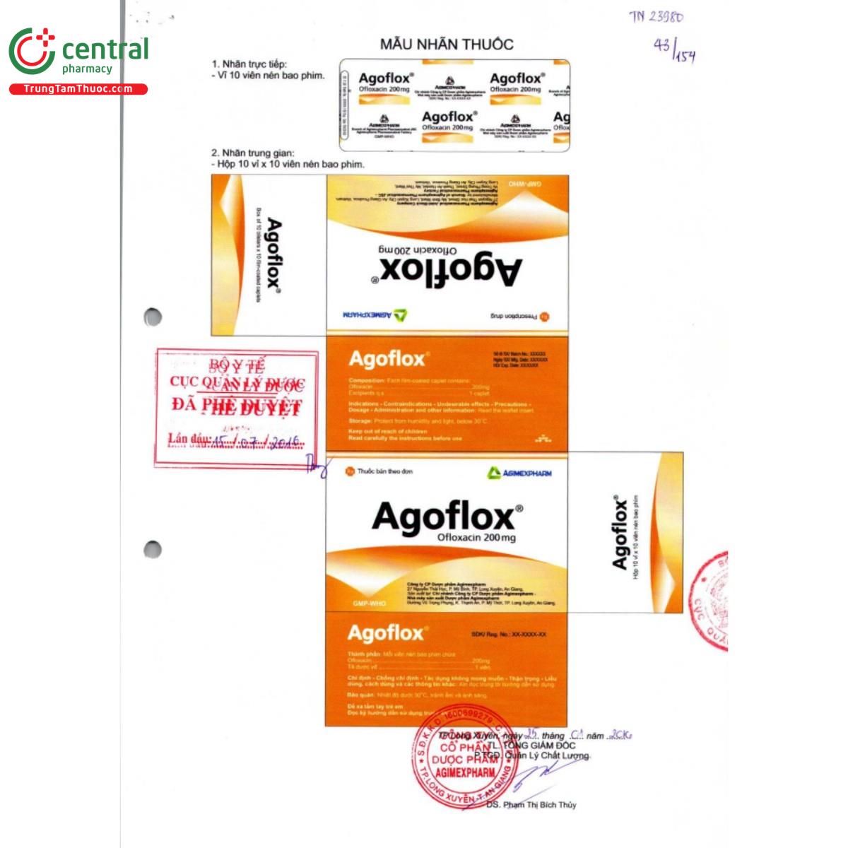 thuoc agoflox 200mg 10 S7620