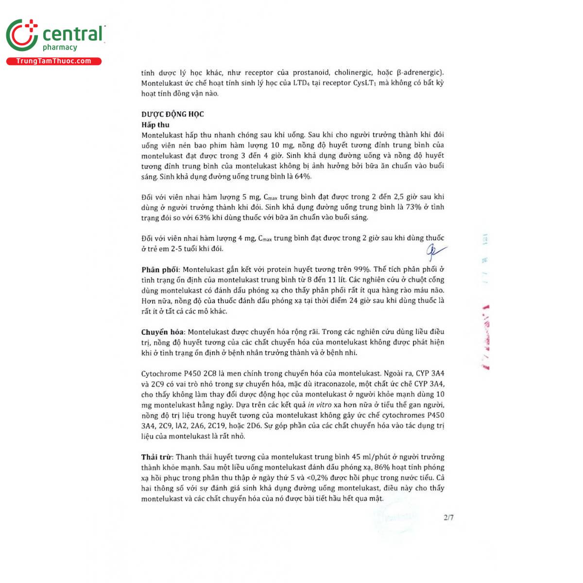 thuoc airlukast 4 3 B0527 thuoc airlukast 4 3 B0527