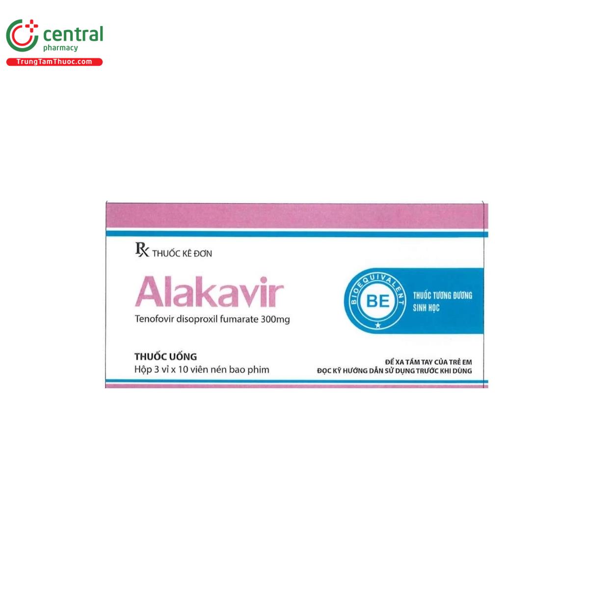 thuoc alakavir 300 mg 1 Q6008