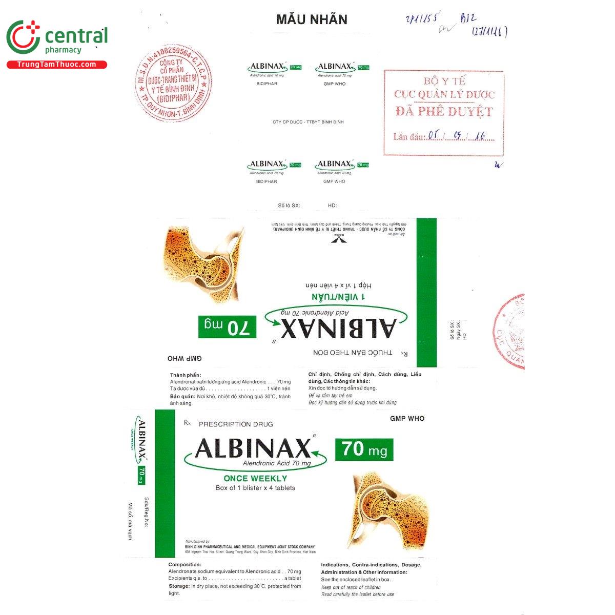thuoc albinax 70mg 2 Q6048 thuoc albinax 70mg 2 Q6048