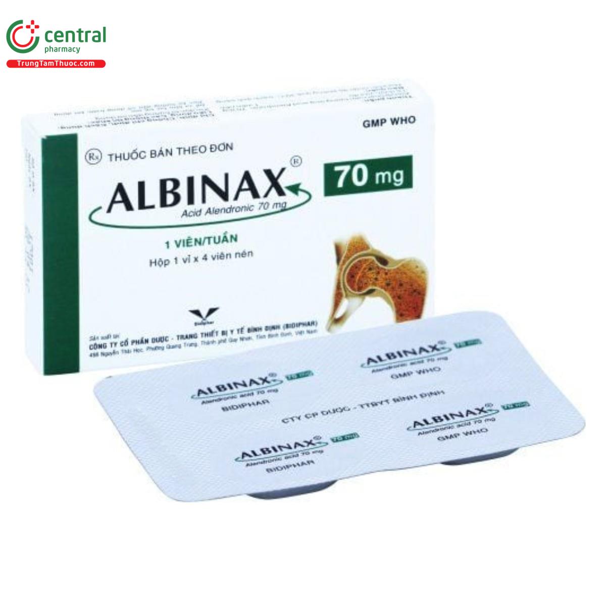 thuoc albinax 70mg K4302 thuoc albinax 70mg K4302