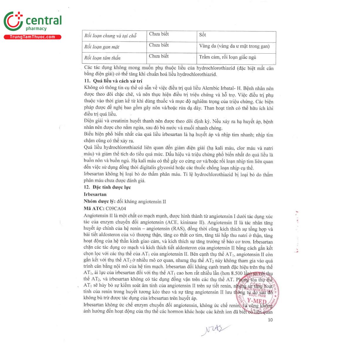 thuoc alembic irbatal h 300 13 O5585 thuoc alembic irbatal h 300 13 O5585