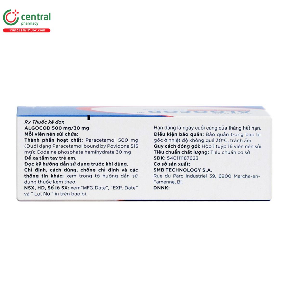 thuoc algocod 500mg 30mg 3 V8366