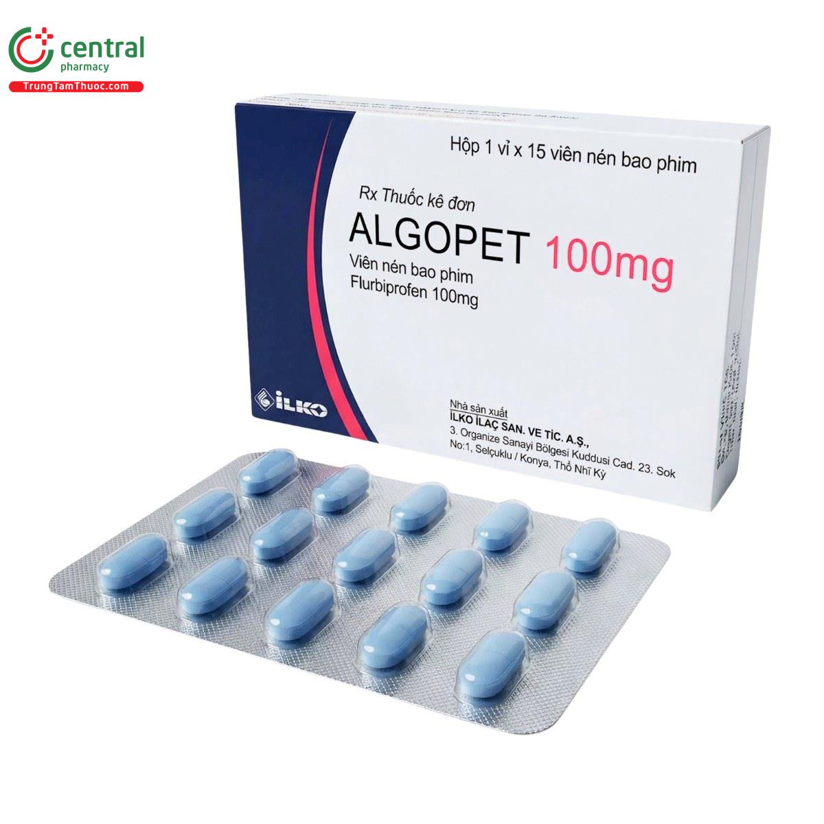 thuoc algopet 100mg B0743 thuoc algopet 100mg B0743