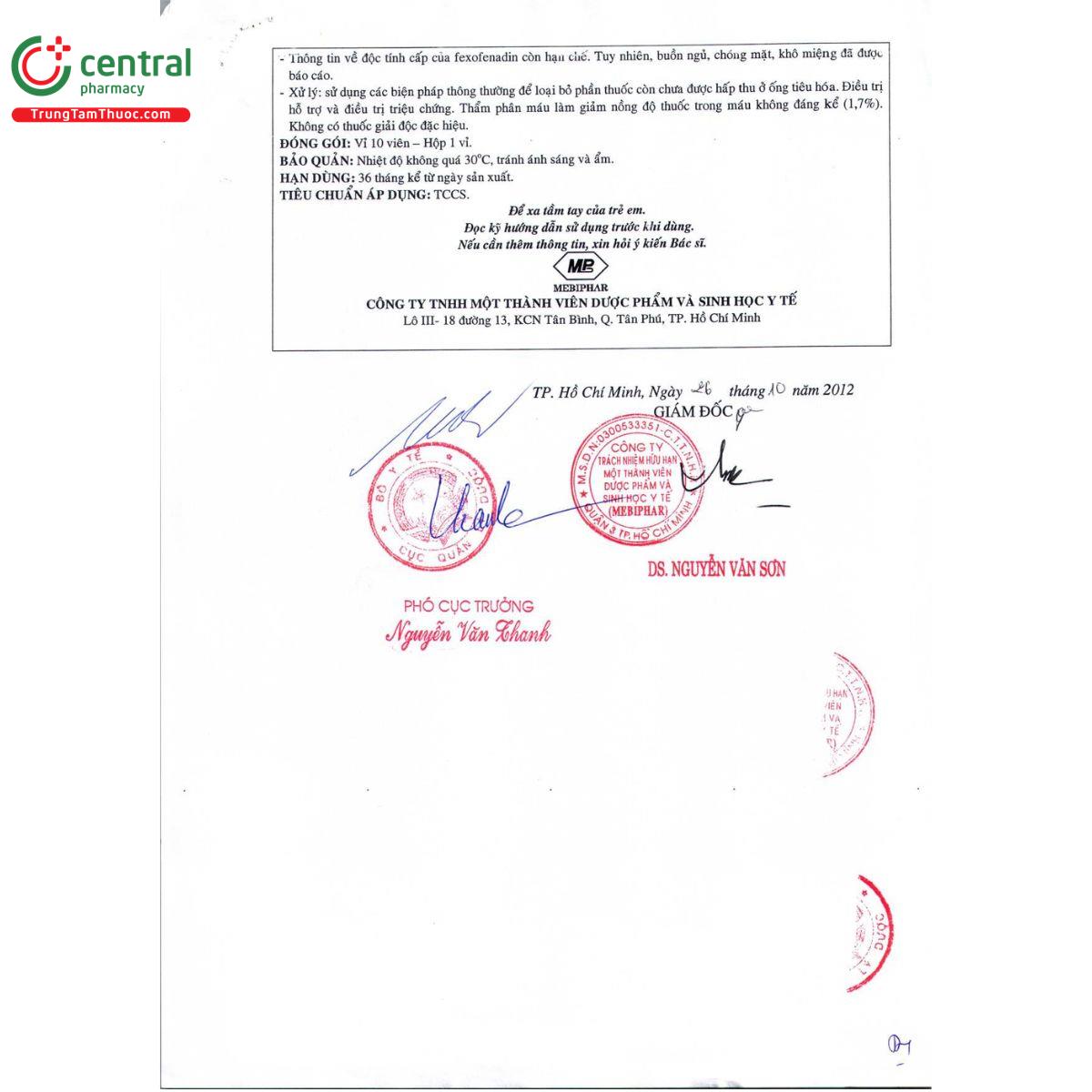 thuoc allerphast 60mg 7 S7047 thuoc allerphast 60mg 7 S7047