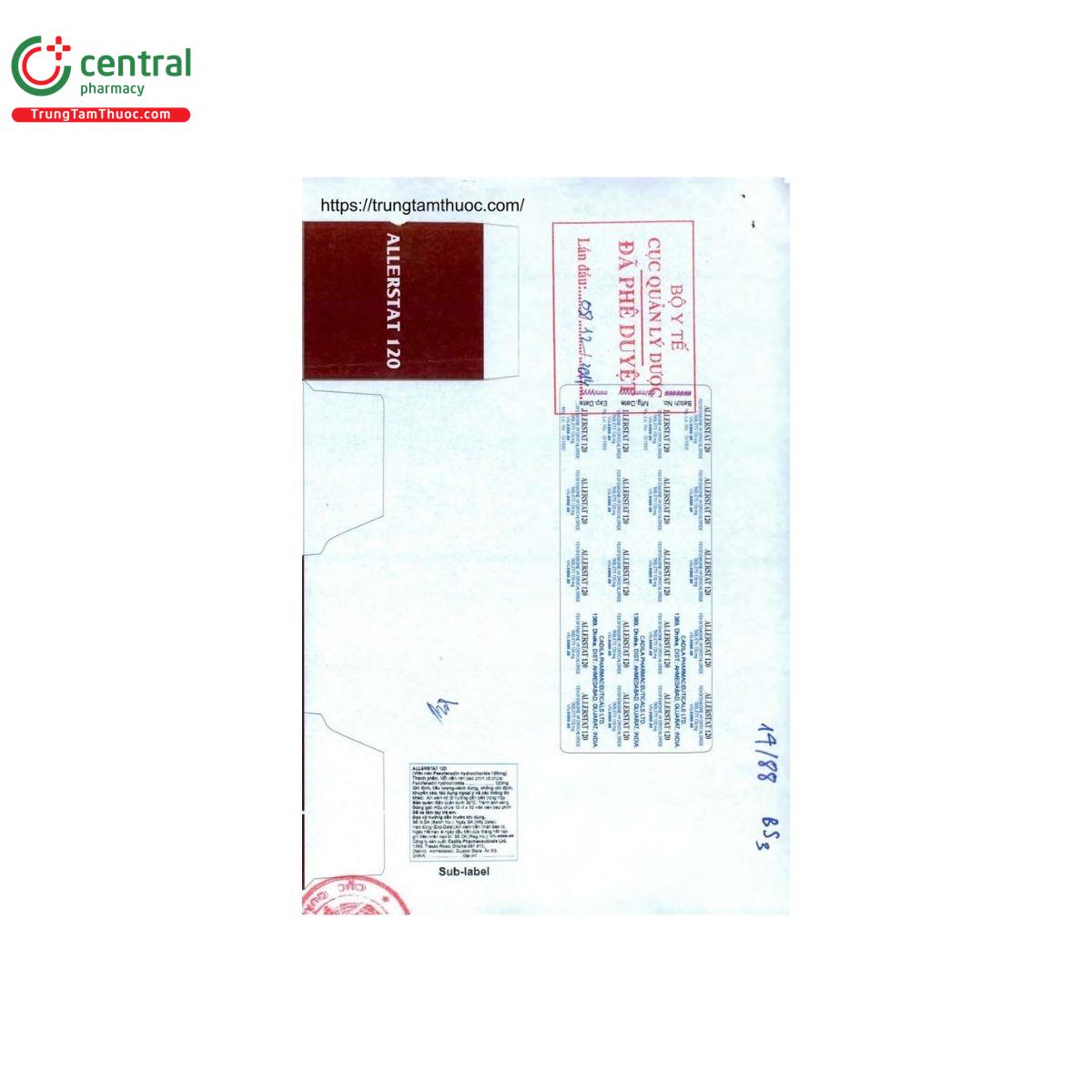 thuoc allerstat 120mg 3 U8264 thuoc allerstat 120mg 3 U8264