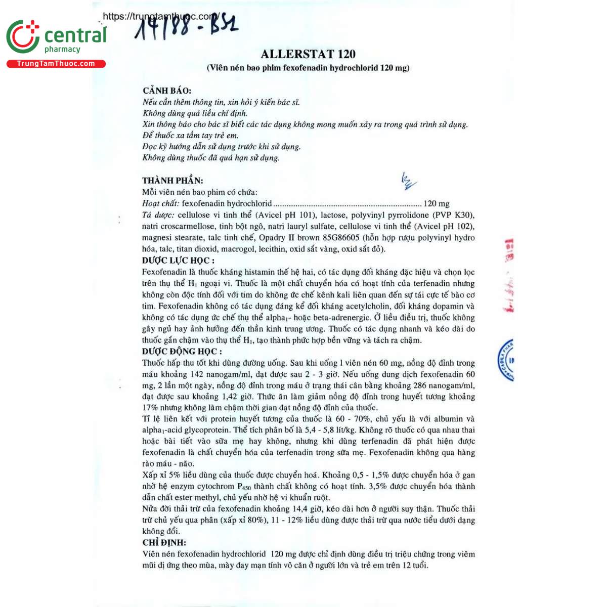 thuoc allerstat 120mg 4 F2802 thuoc allerstat 120mg 4 F2802