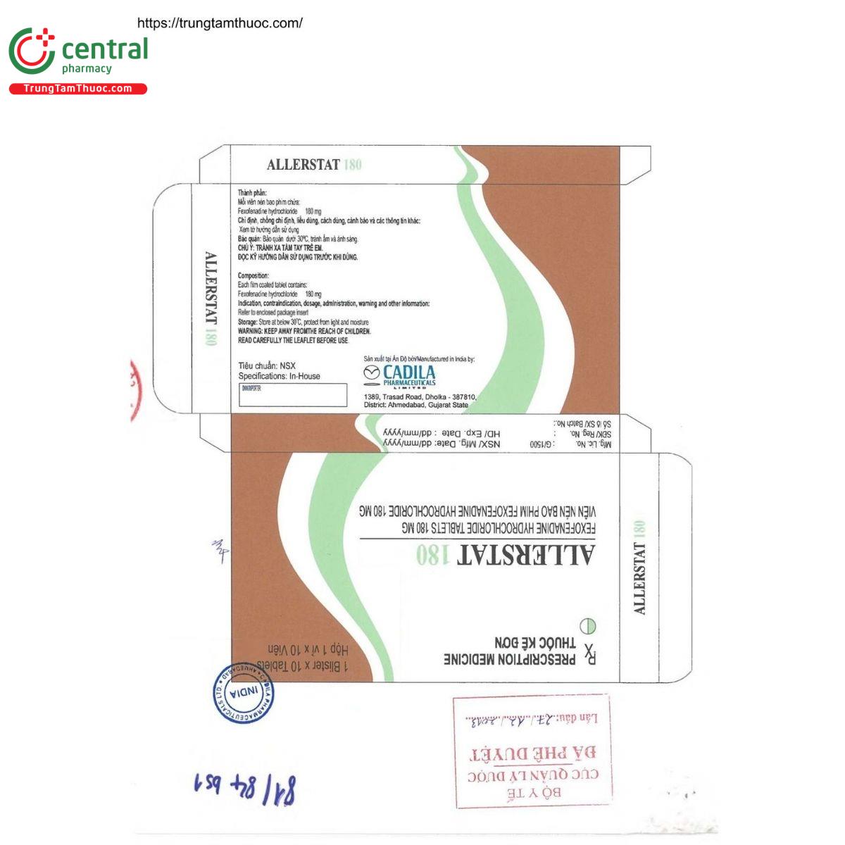 thuoc allerstat 180mg 2 T8711 thuoc allerstat 180mg 2 T8711