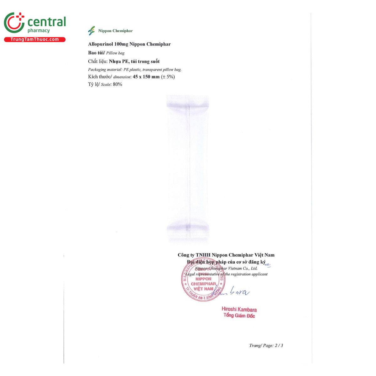 thuoc allopurinol 100mg nippon chemiphar 3 V8701