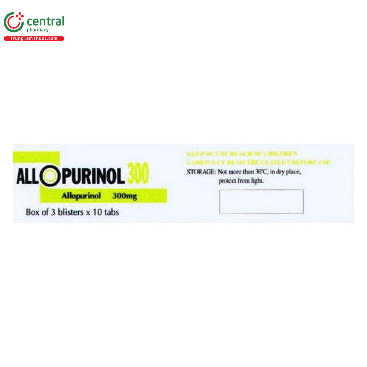 thuoc allopurinol 300mg nadyphar 5 D1134