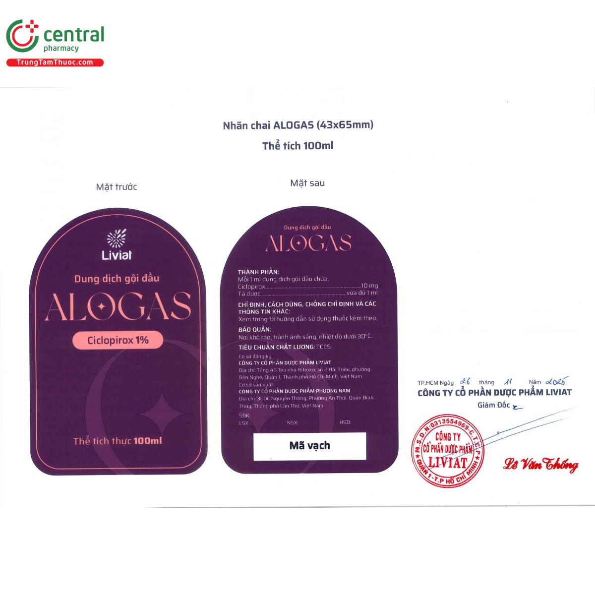 thuoc alogas 1 2 P6723 thuoc alogas 1 2 P6723