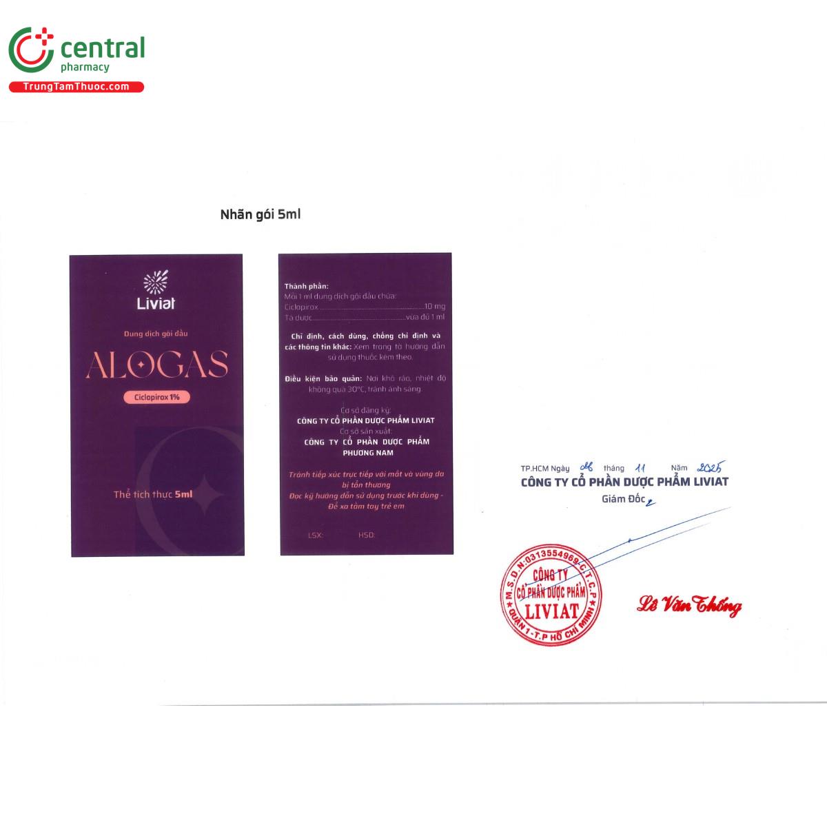 thuoc alogas 1 3 O5746 thuoc alogas 1 3 O5746