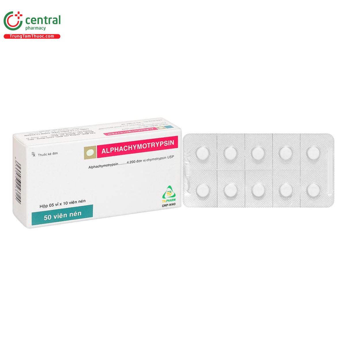 thuoc alphachymotrypsin 4200 iu tv pharm 2 U8275