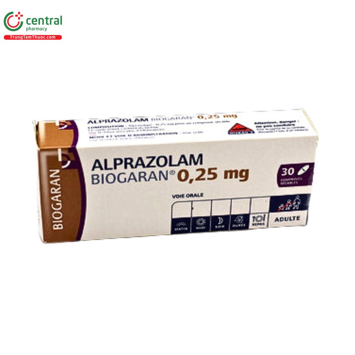 thuoc alprazolam biogaran 0 25mg 3 M5887