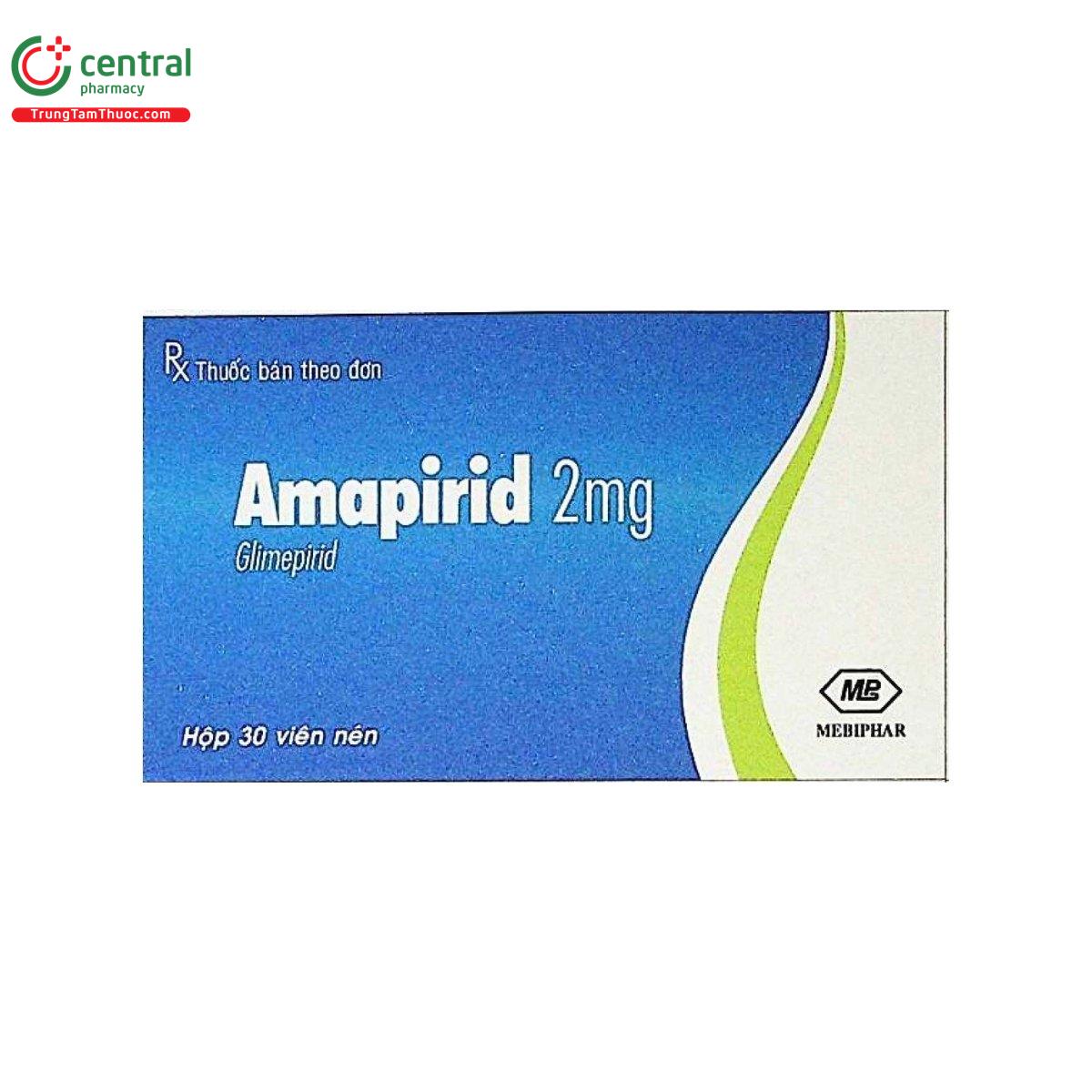 thuoc amapirid 2mg 2 C1113 thuoc amapirid 2mg 2 C1113