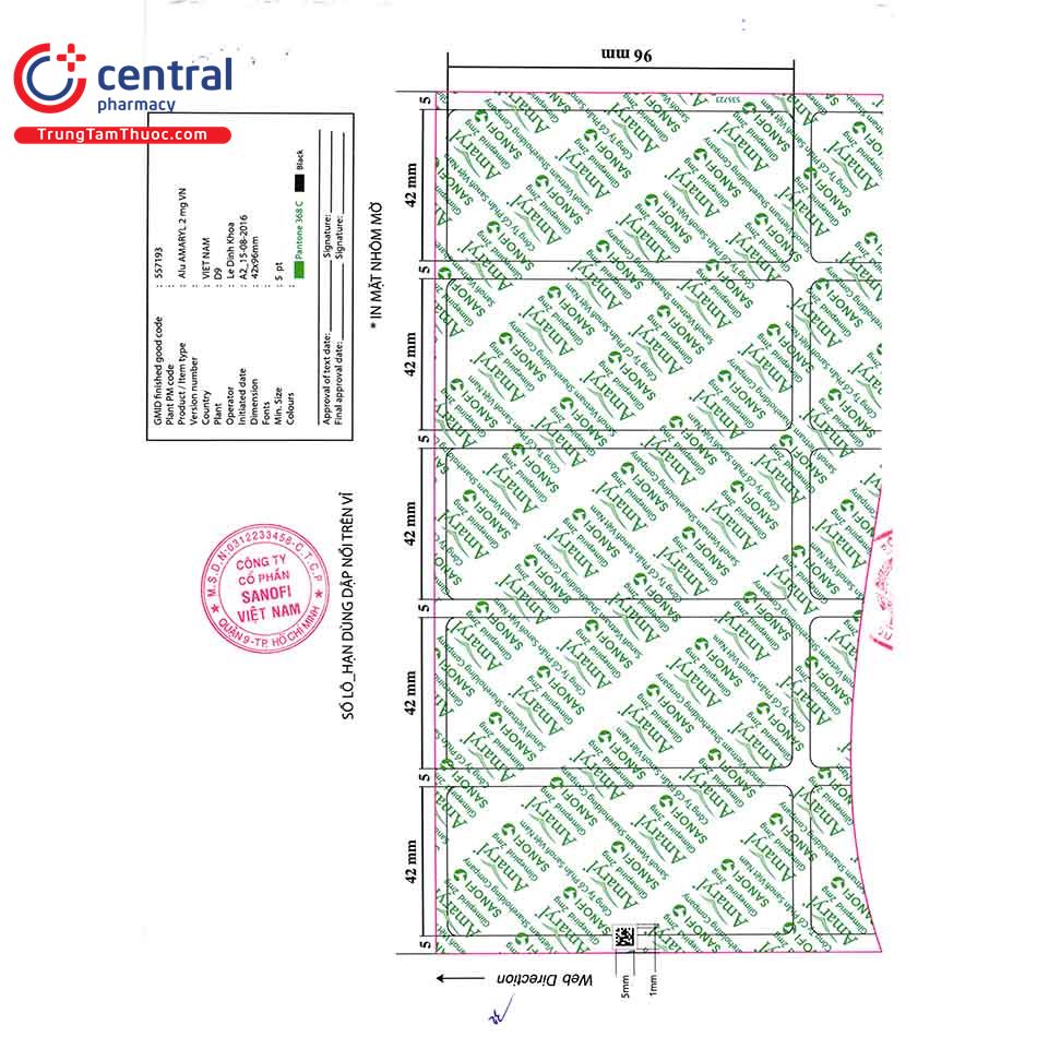 thuoc amaryl 2mg 14 V8880