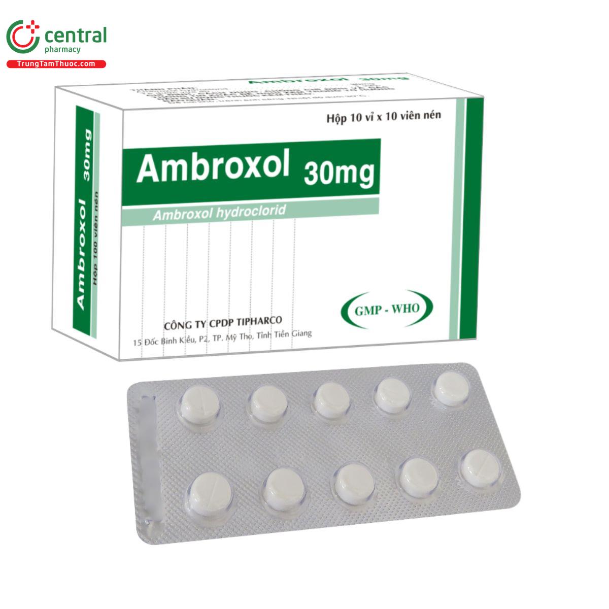 thuoc ambroxol 30mg tipharco 2 N5875 thuoc ambroxol 30mg tipharco 2 N5875